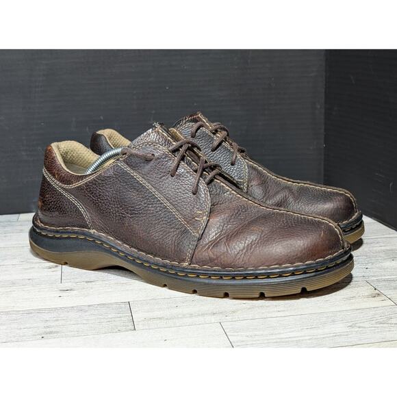 Dr Martens Docs Mens 11 US Brown Leather Split Toe Lace Up Casual Oxford 11232 - Picture 1 of 9